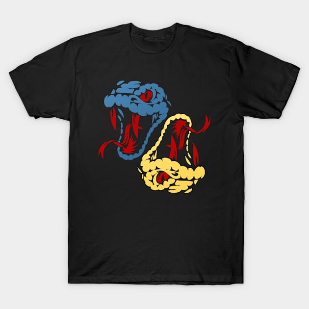 Python Programming Snakes T-Shirt by CWdesign